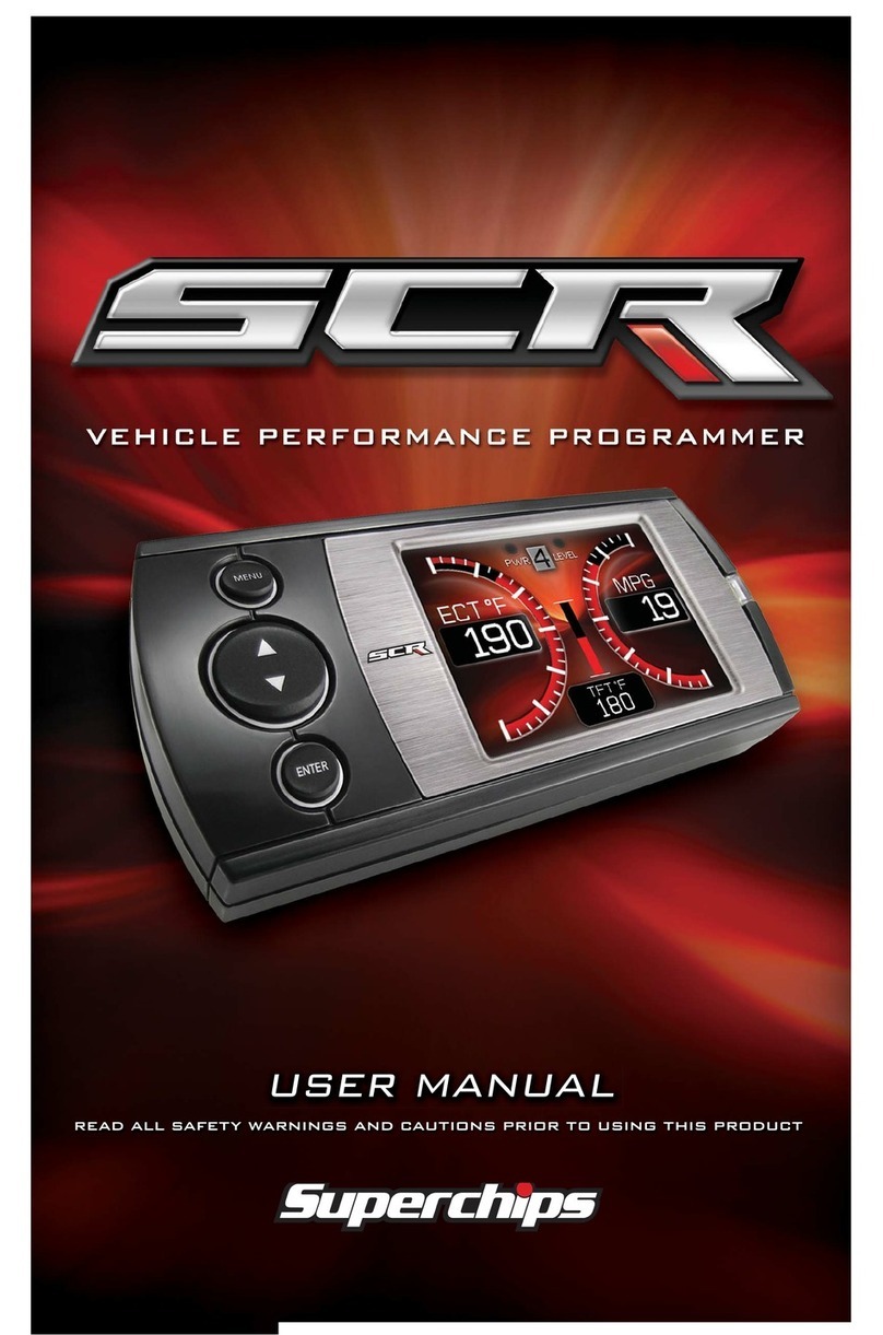Superchips SCR User manual