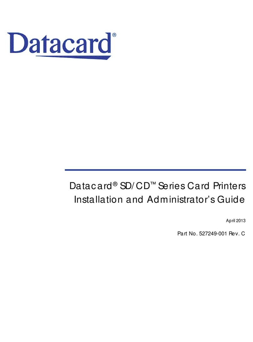 DataCard CD Series User manual DataCard CD Series User manual