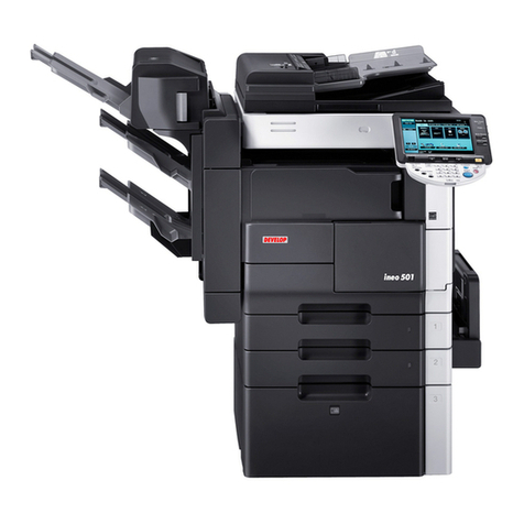 Develop ineo 361 User manual Develop ineo 361 User manual