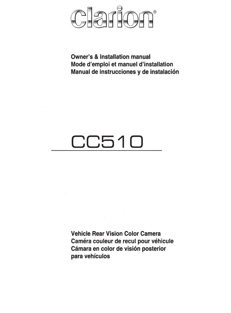 Clarion CC510 Owners & installation manual