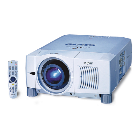 Sanyo PLC-EF31 User manual