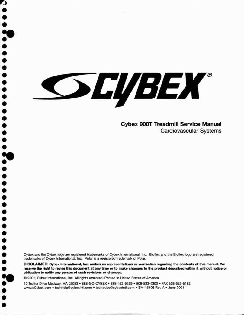 CYBEX 900T User manual