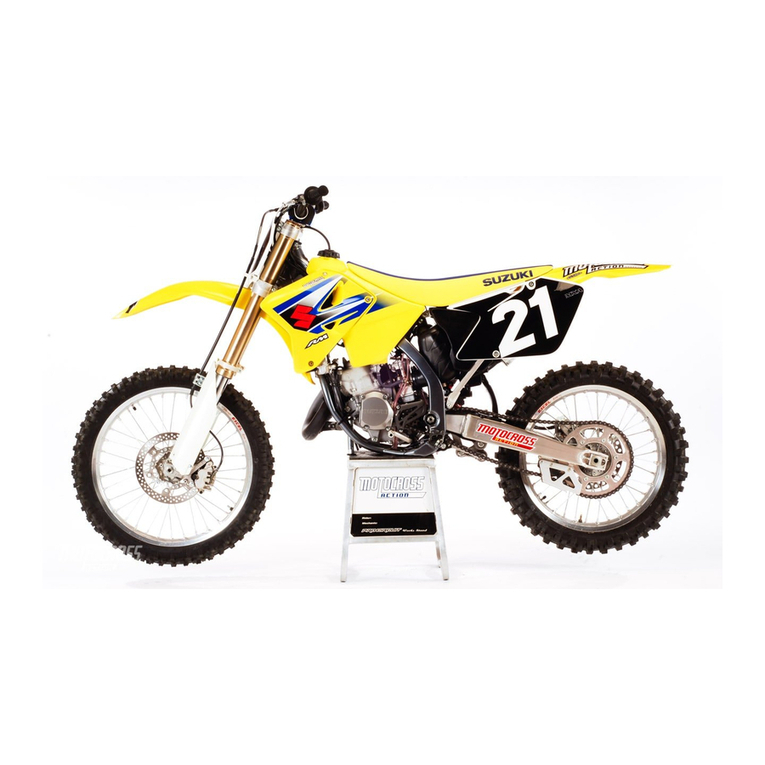 Suzuki RM125 Application guide
