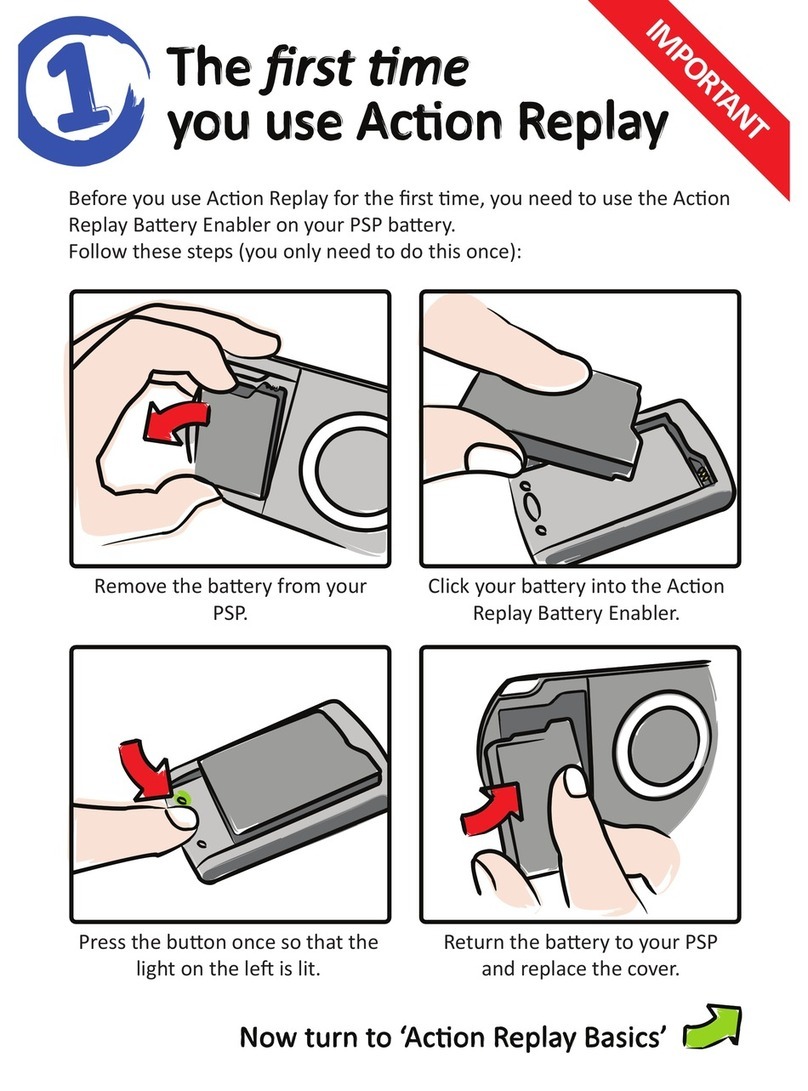 Datel Action Replay User manual