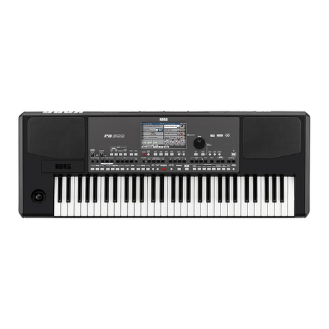 Korg PA 600 QT User manual