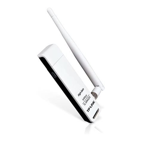 TP-Link TL-WN422G - 54Mbps High Gain Wireless USB... user guide