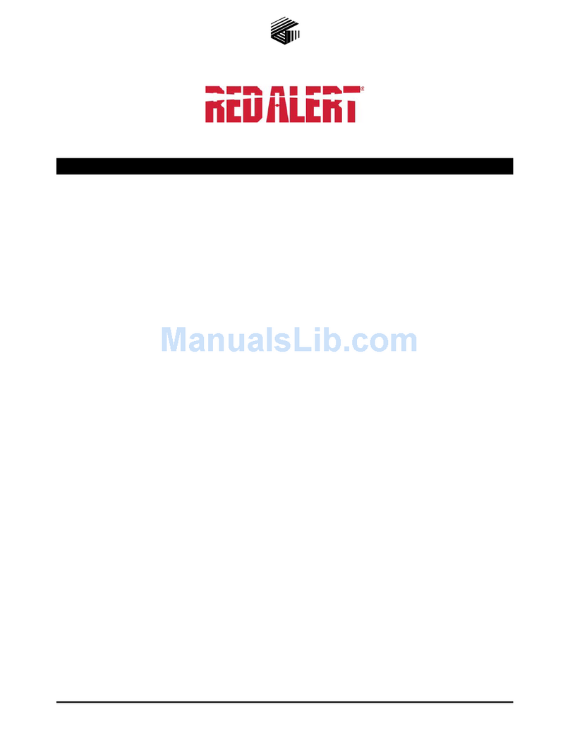 GAI-Tronics Red Alert 393-800A manual