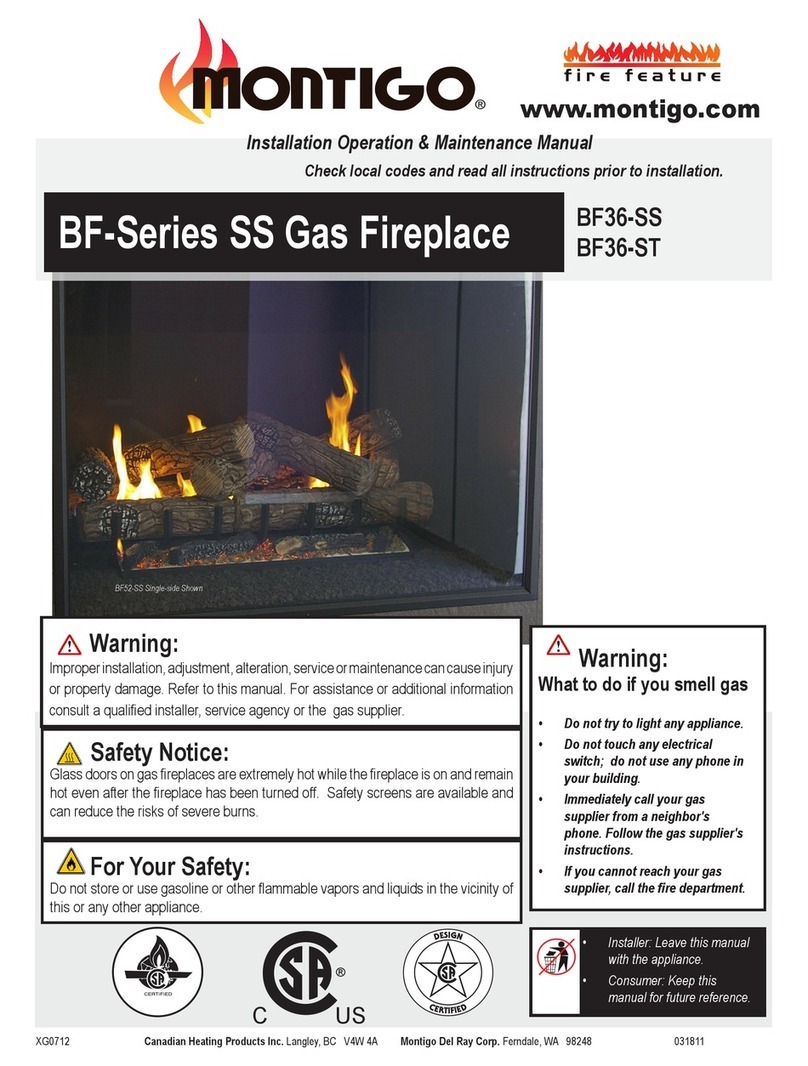 Montigo BF36-SS Instruction manual Montigo BF36-SS Instruction manual