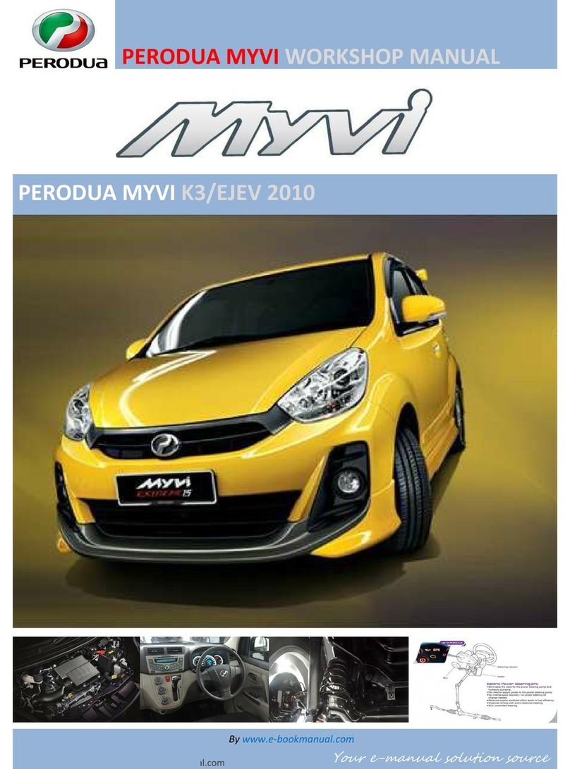 PERODUA 2005 Myvi M300 User manual