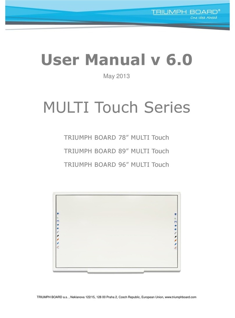 TRIUMPH BOARD MULTI Touch Series user manual