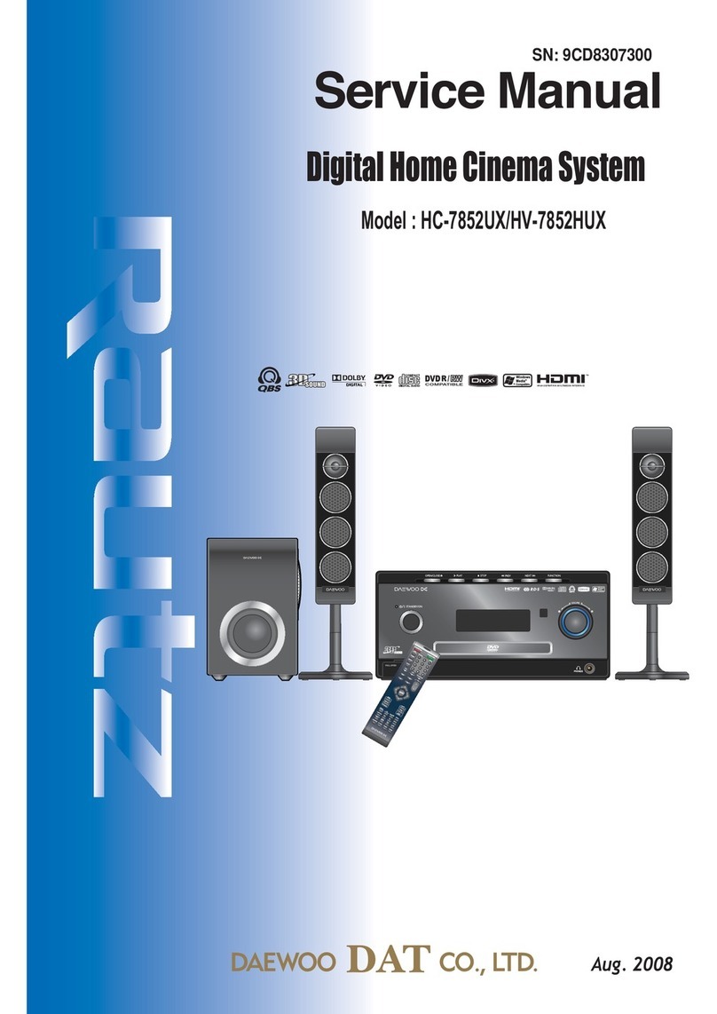 Rautz HC-7852UX Service manual