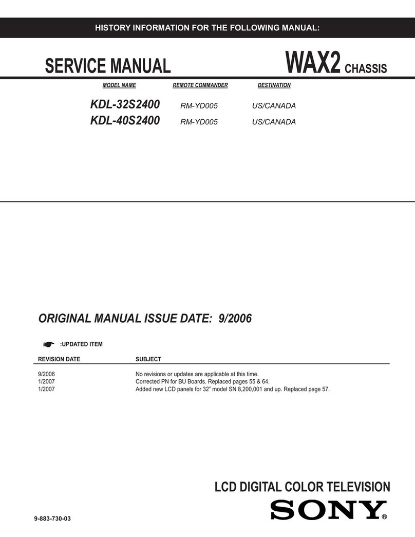 Sony KDL-32S2400 - 32" Bravia Lcd Hdtv User manual