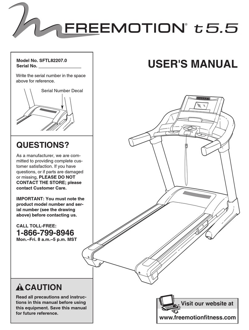 FREE MOTION SFTL82207.0 user manual