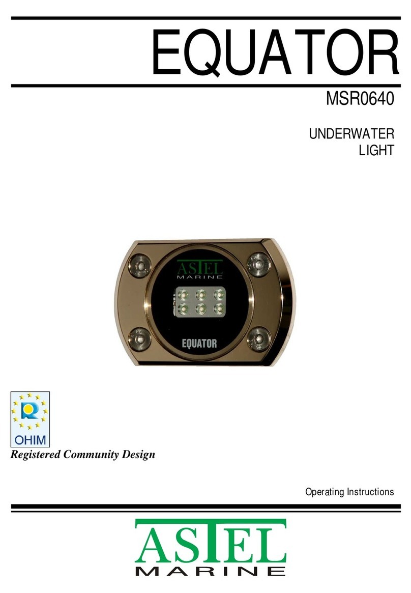 ASTEL EQUATOR MSR0640 operating instructions