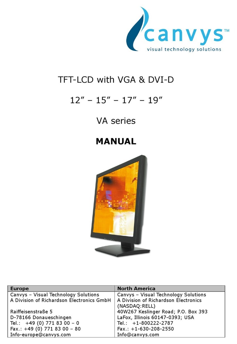 Canvys VA series User manual