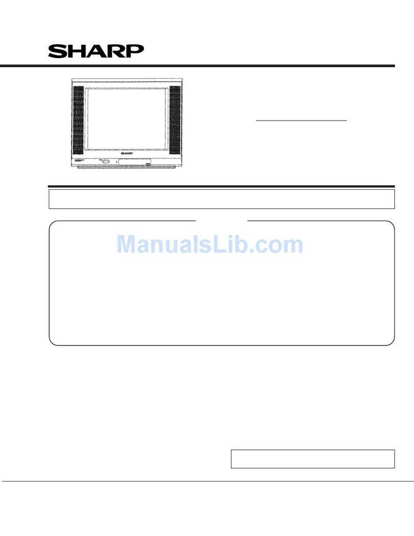 Sharp 20F550 User manual
