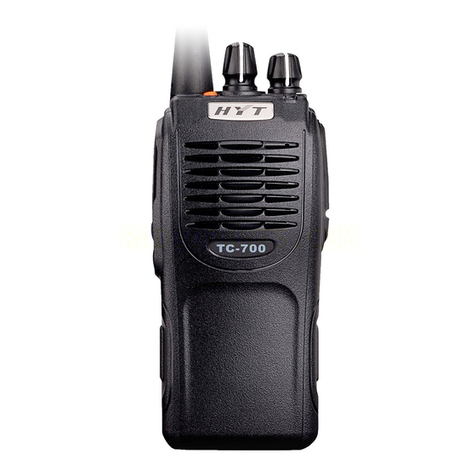 HYT TC700 User manual