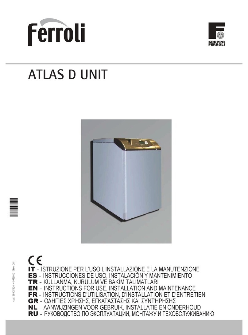 Ferroli ATLAS D Troubleshooting guide