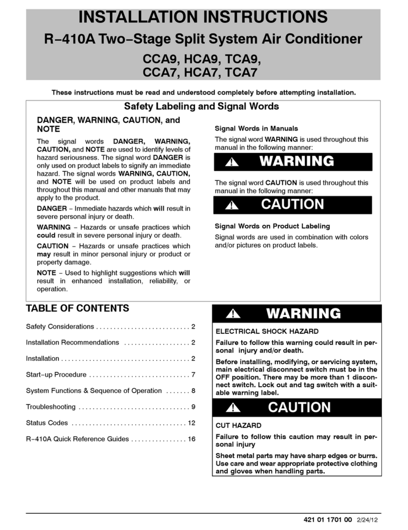 HEIL CCA9 User manual