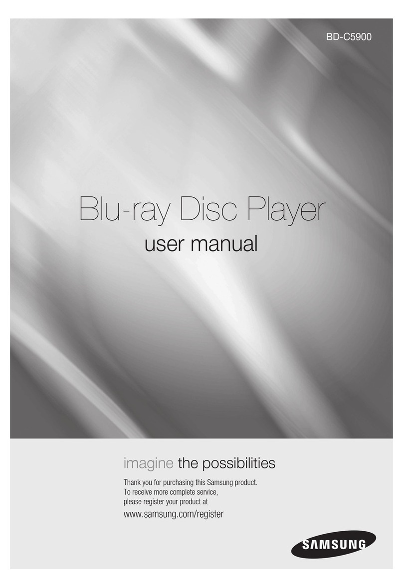 Samsung BD-C5900 User manual
