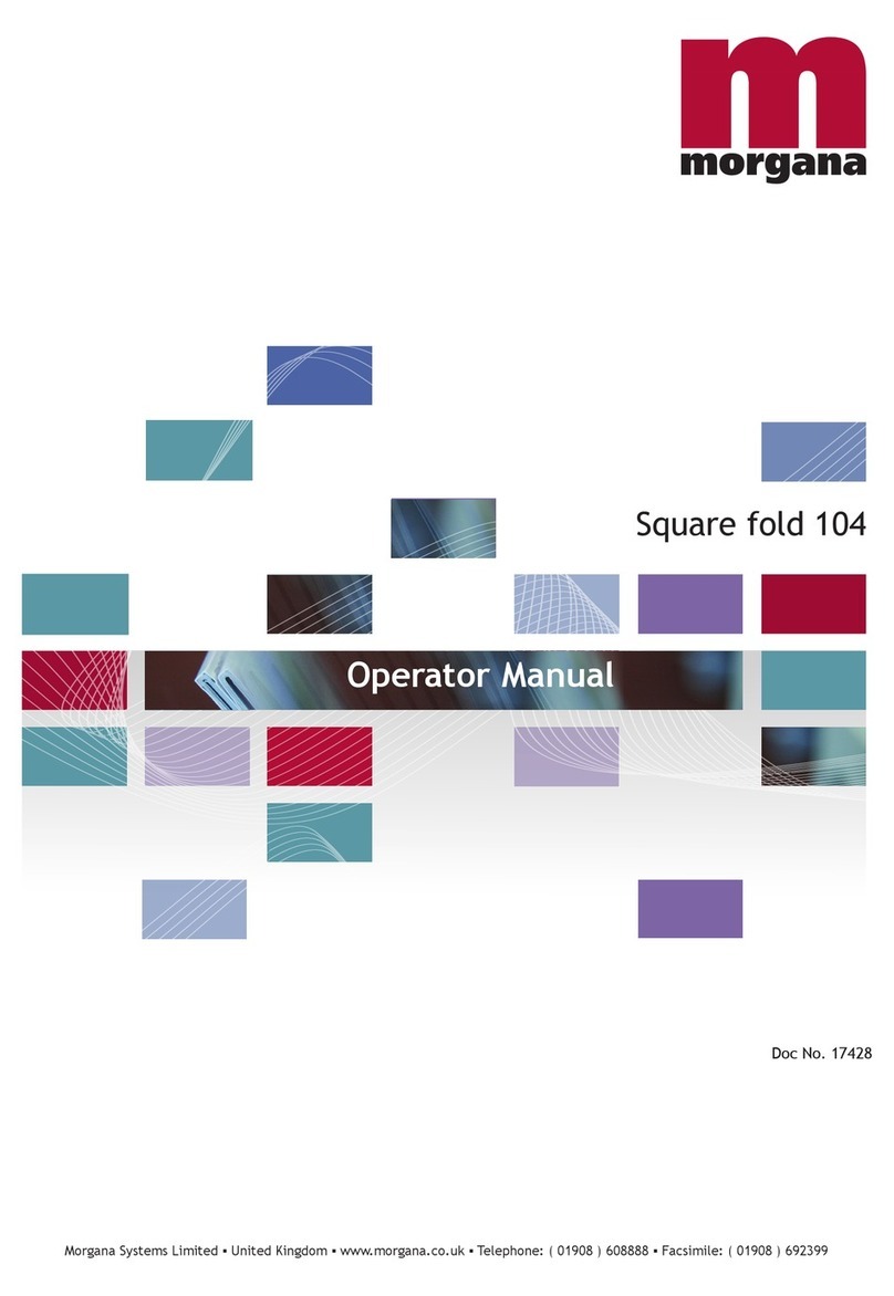 Morgana Square fold 104 User manual