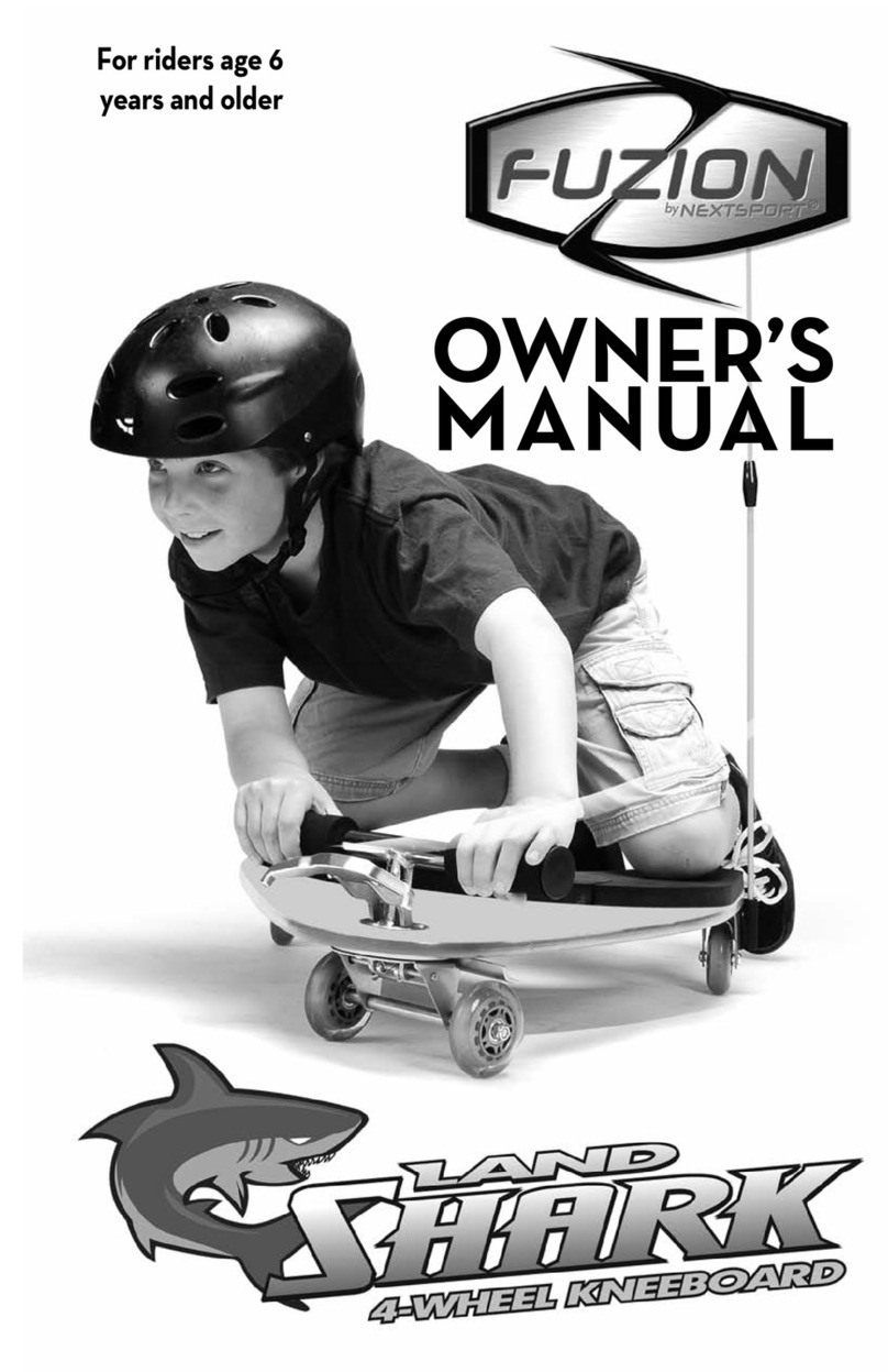 Fuzion Land Shark owner's manual
