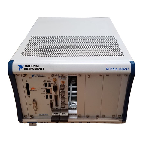 National Instruments NI PXIe-1062Q User manual National Instruments NI PXIe-1062Q User manual