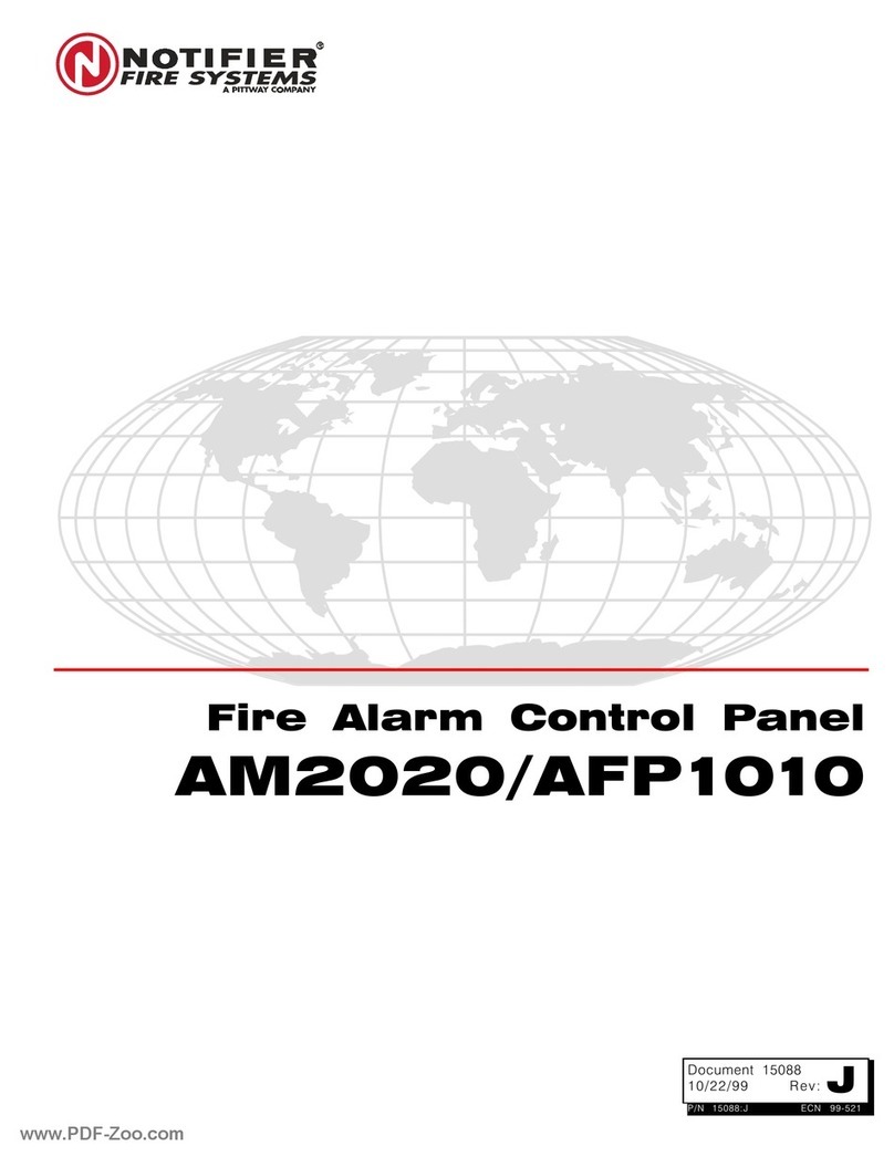 Notifier AM2020 User manual