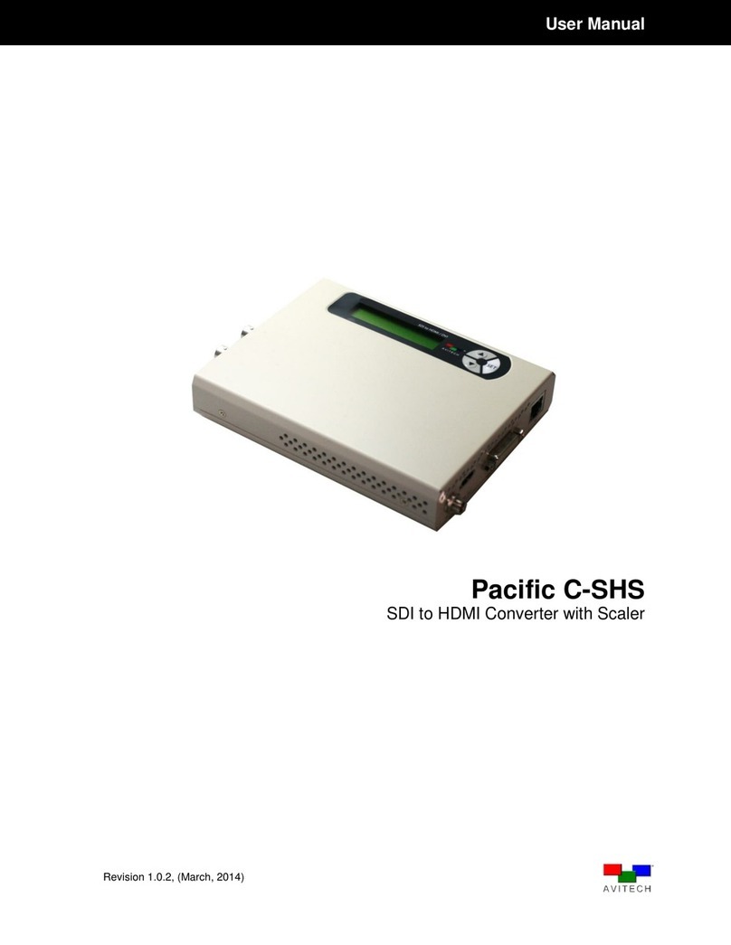 Avitech Pacific C-SHS user manual