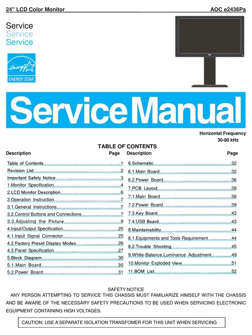 AOC e2436Pa User manual