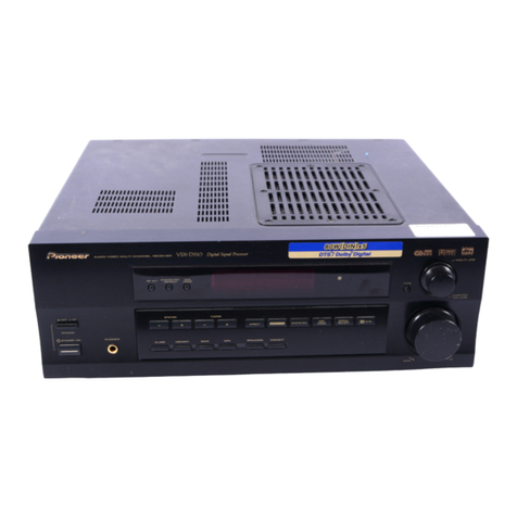 Pioneer VSX-D510 Service manual