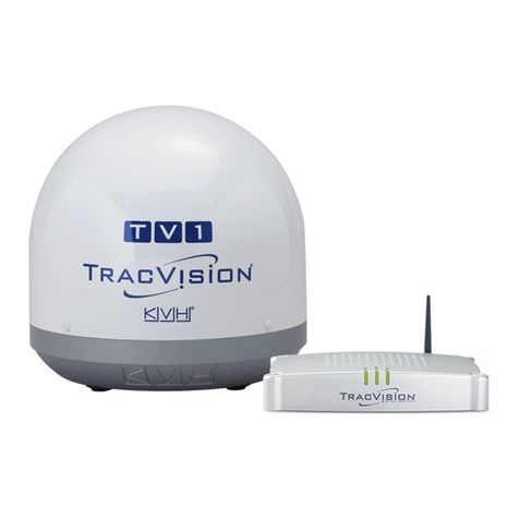 KVH Industries TracVision TV1 User manual