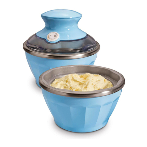 Hamilton Beach Soft Serve Ice Cream Maker User manual