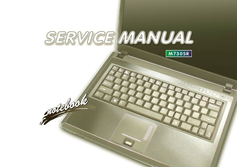 Clevo M730SR Service manual
