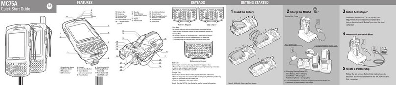 Motorola MC75A User manual