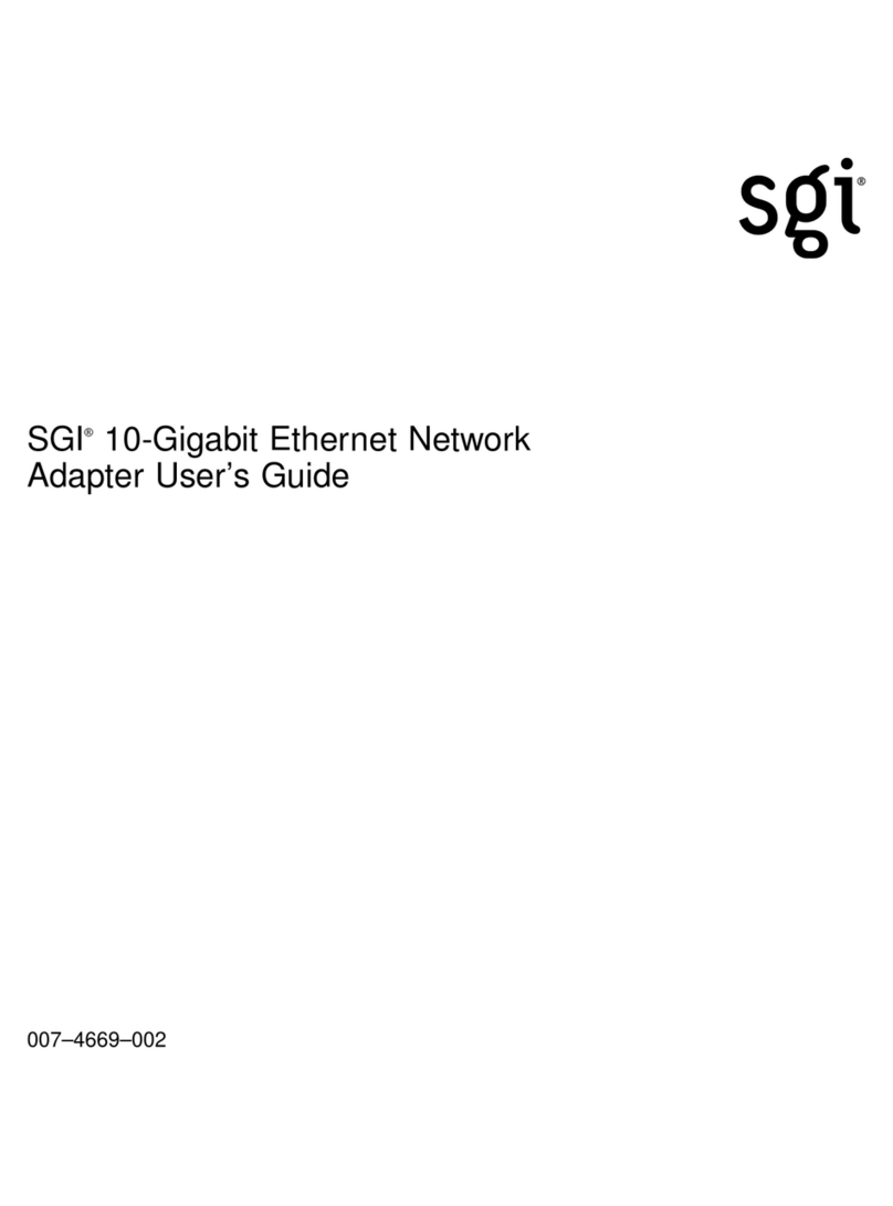 Silicon Graphics 10-Gigabit Ethernet Network Adapter user guide