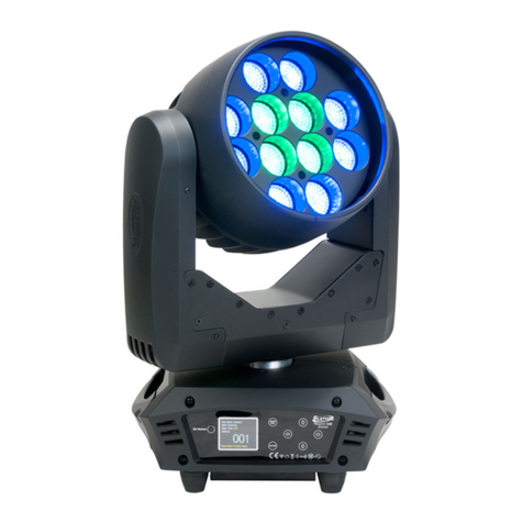 Elation Rayzor Q12 Zoom User manual Elation Rayzor Q12 Zoom User manual