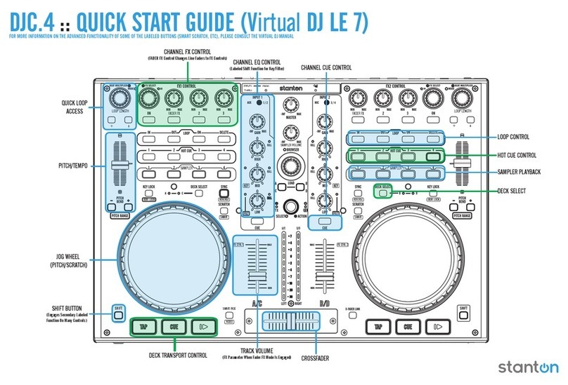 Stanton DJC.4 quick start guide
