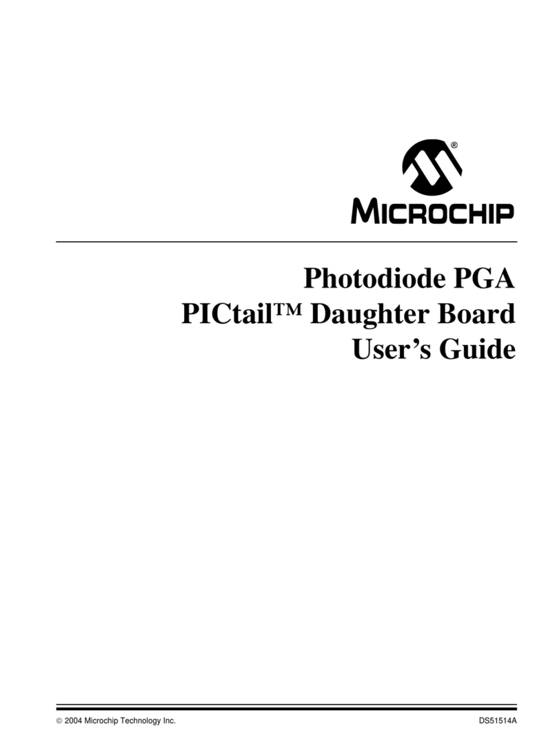 Microchip Technology Photodiode PGAPICtail User manual
