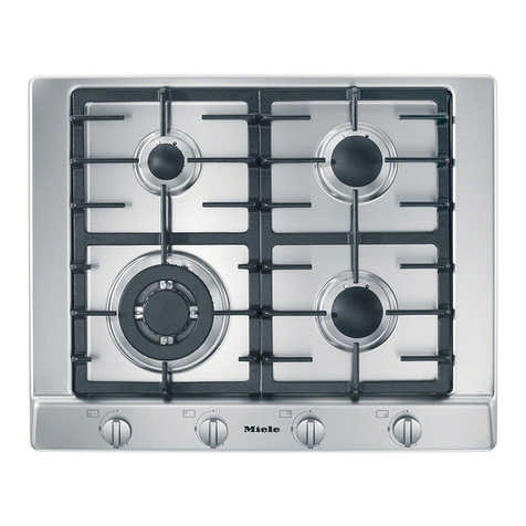 Miele KM 2012 User manual