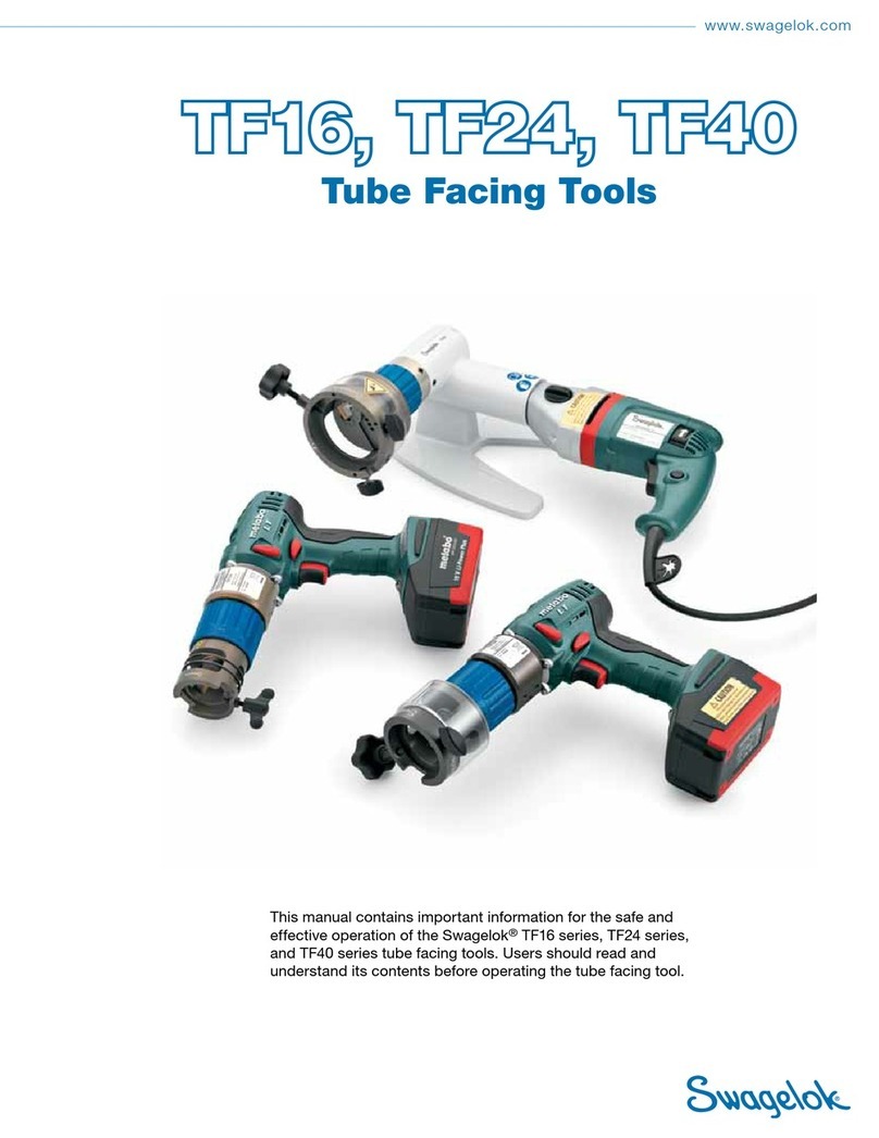 Swagelok TF16 user manual