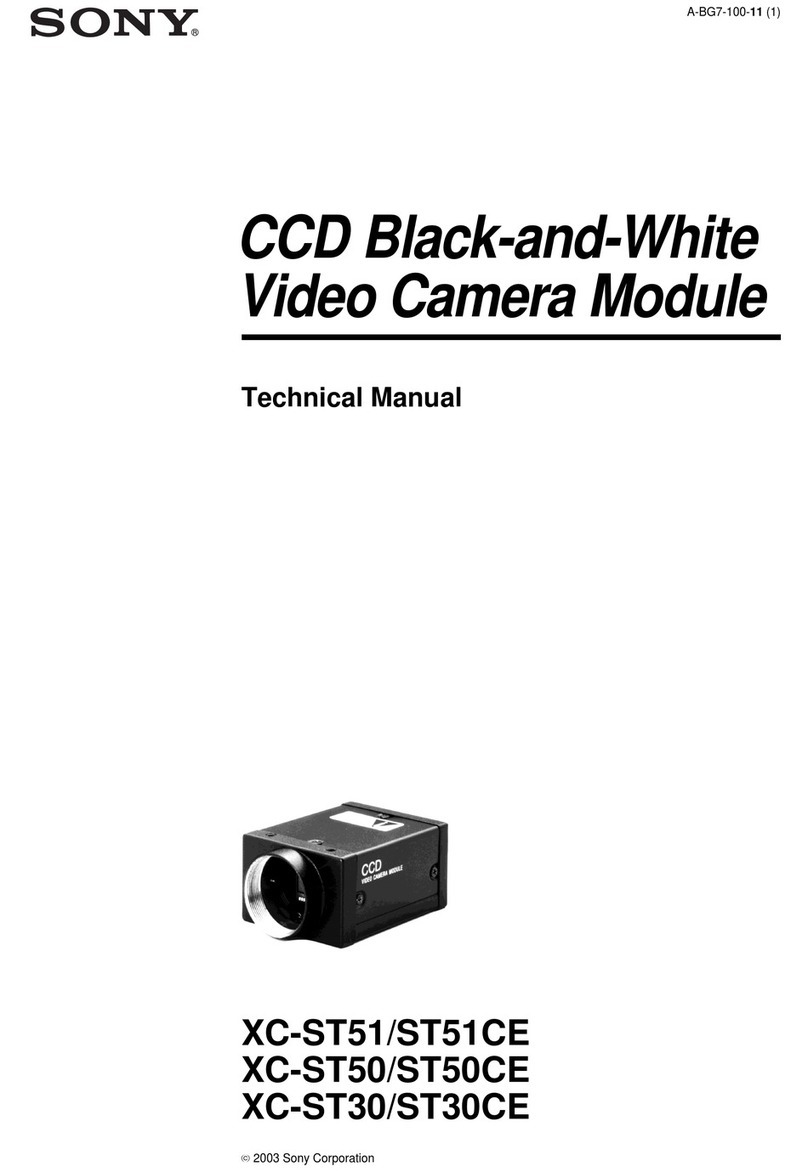 Sony XC-ST51 User manual