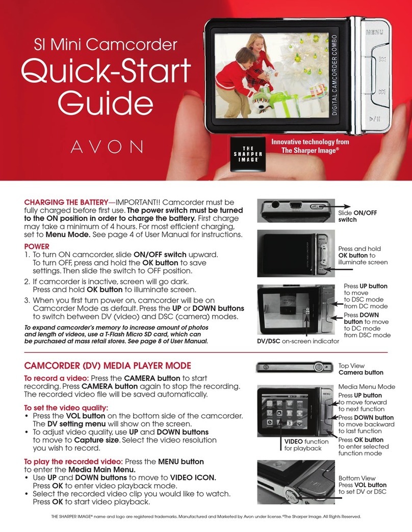 Avon Si quick start guide