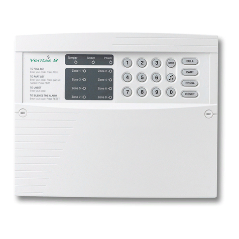 Texecom Veritas 8 User manual