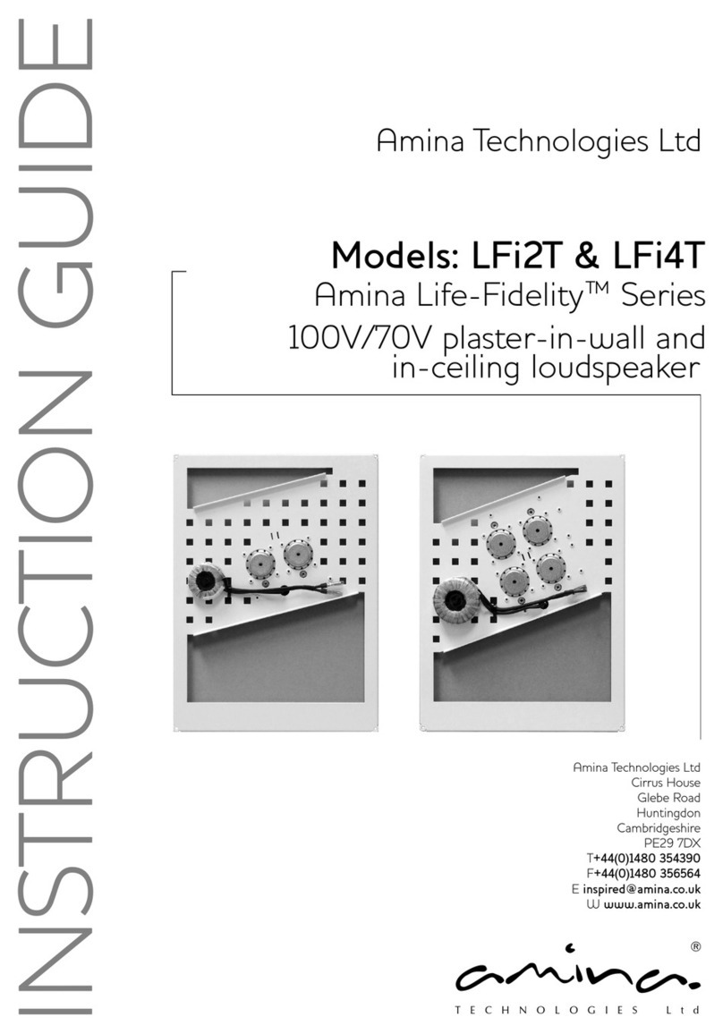 Amina Life-Fidelity LFi2T Instruction guide