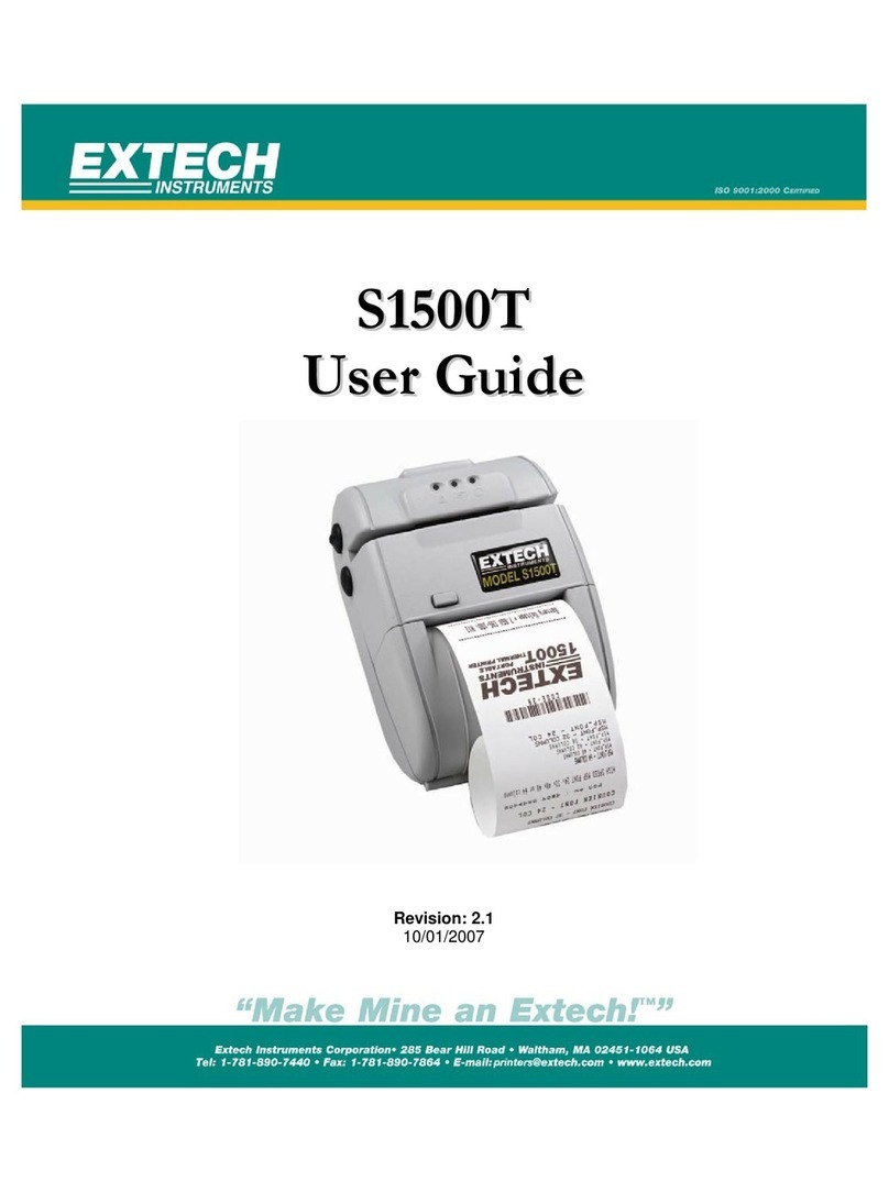 Extech Instruments S1500T User manual Extech Instruments S1500T User manual