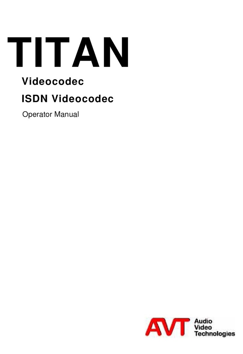 AVT Titan Operator's manual