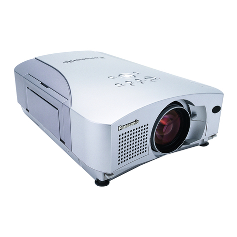 Panasonic PT-L720E User manual
