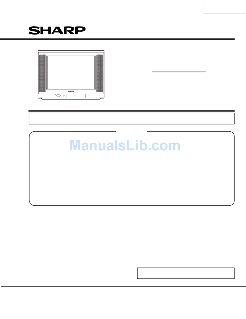 Sharp 21FL84 User manual Sharp 21FL84 User manual