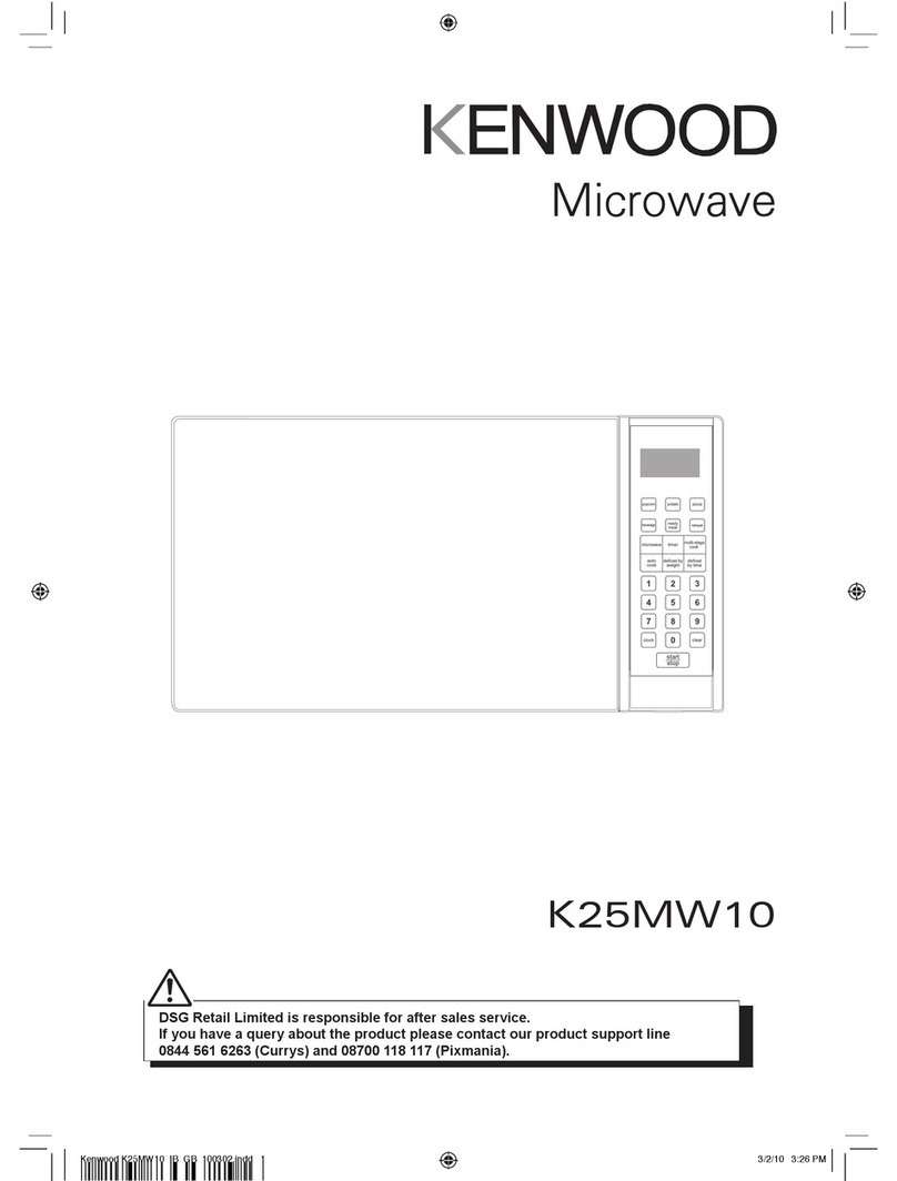 Kenwood K25MW10 user manual